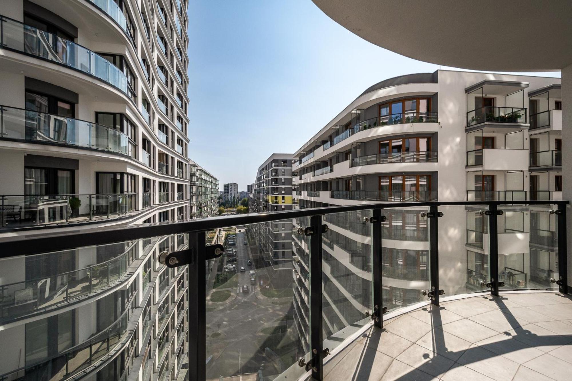 ורשה Kasprzaka 29 Wola Tower Free Garage By Perfect Apart מראה חיצוני תמונה