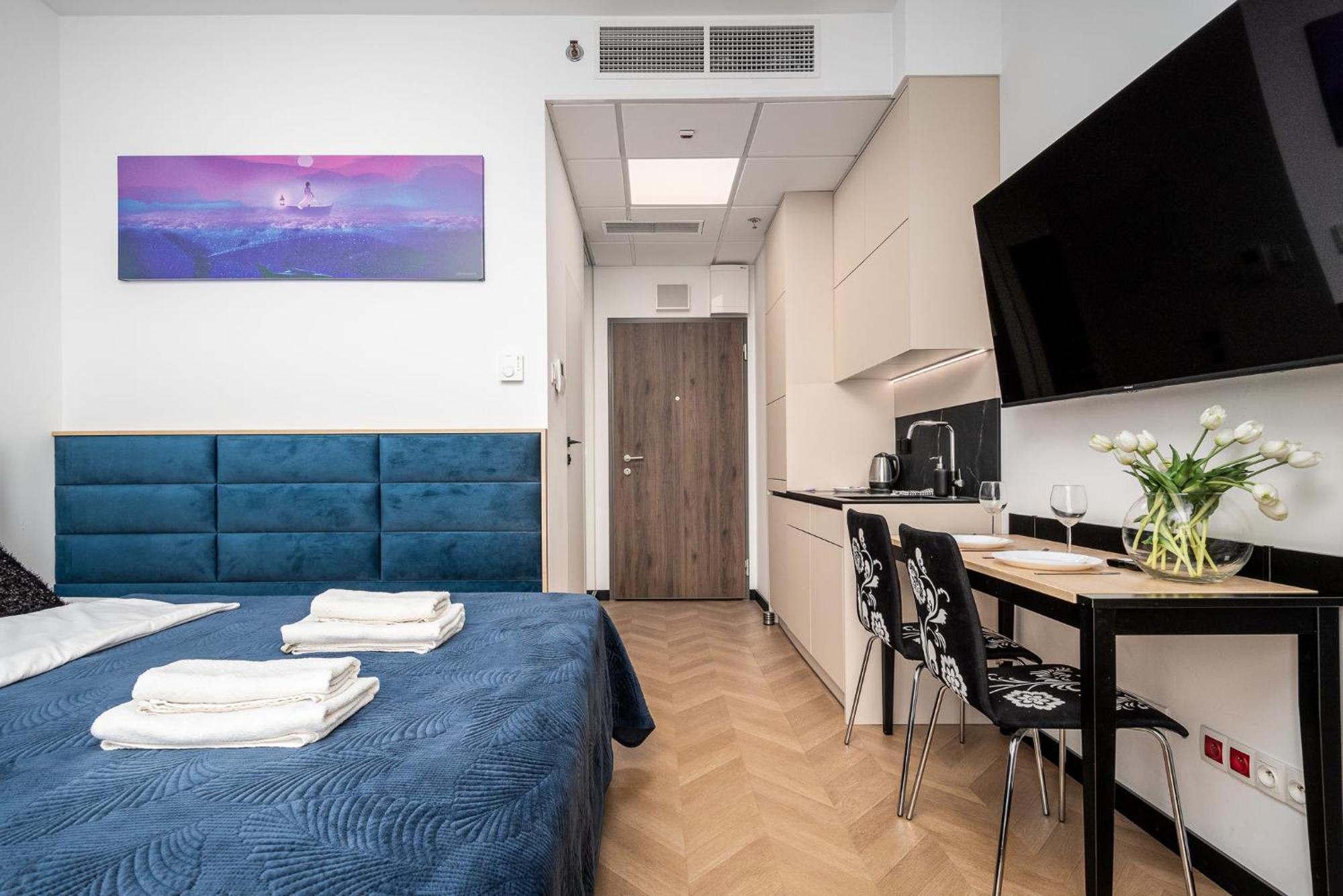 ורשה Kasprzaka 29 Wola Tower Free Garage By Perfect Apart מראה חיצוני תמונה